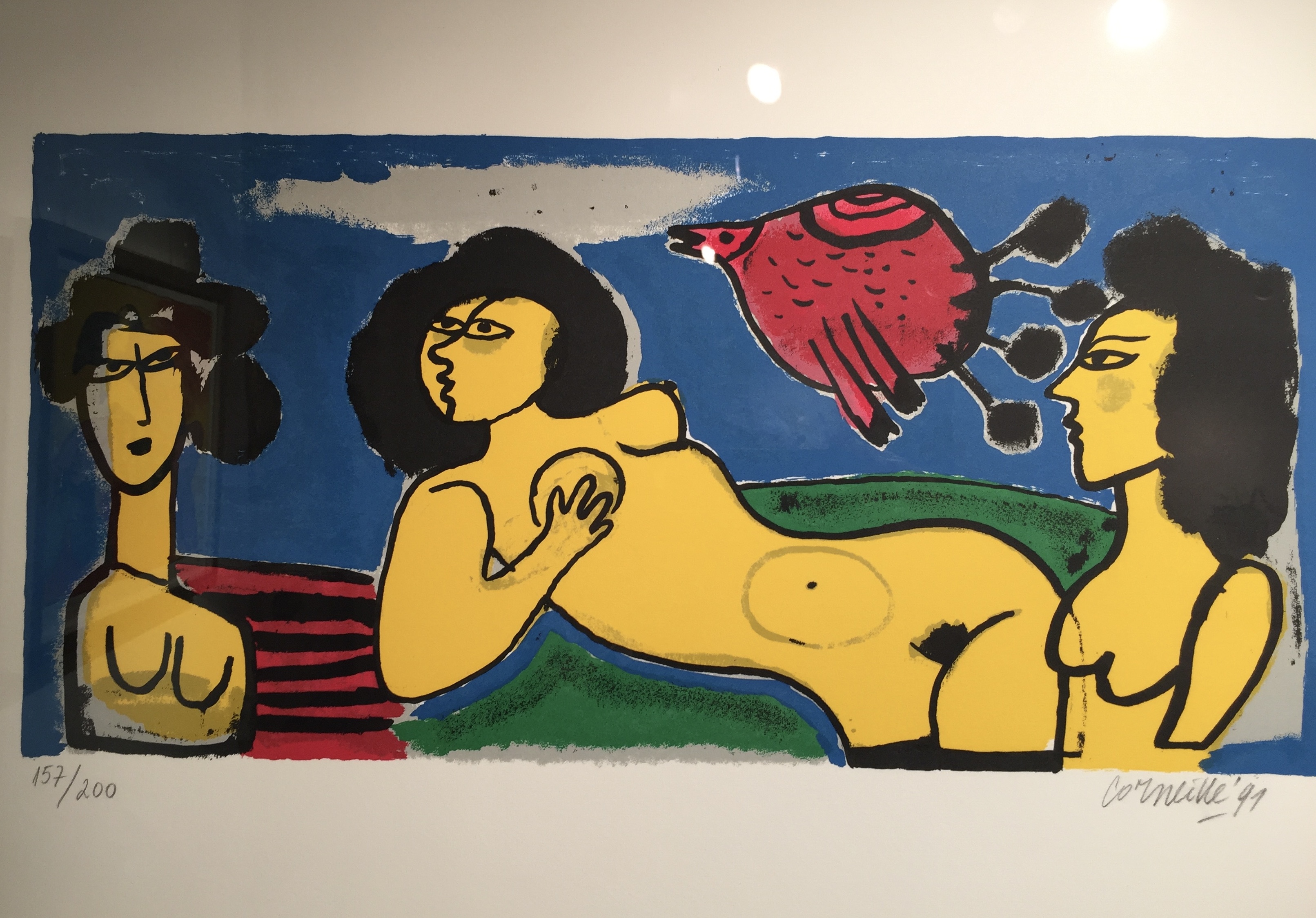 Untitled (yellow ladies)