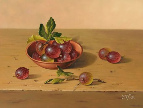 Gooseberries in a cup
