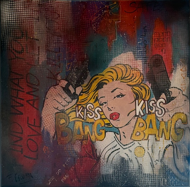 Pop-Art Kiss/Bang